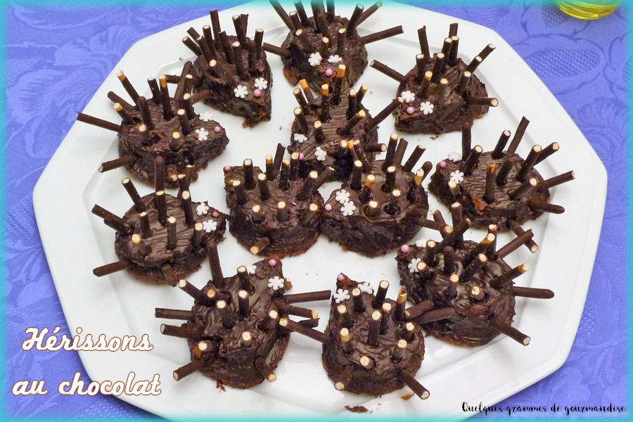 hérissons au chocolat