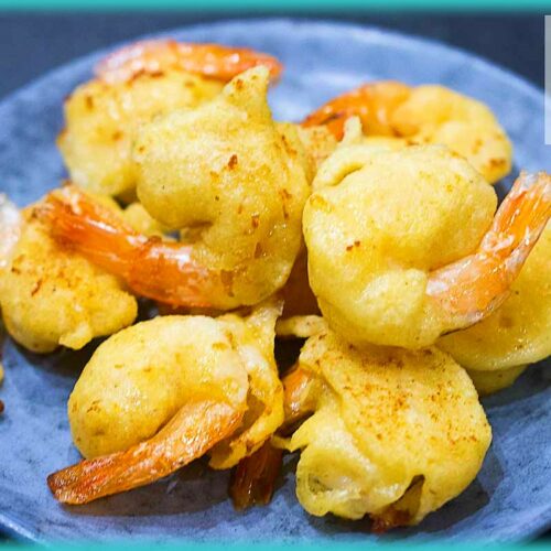 recette de tempuras de crevettes
