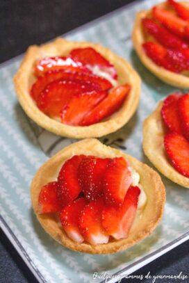 Tartelettes aux fraises