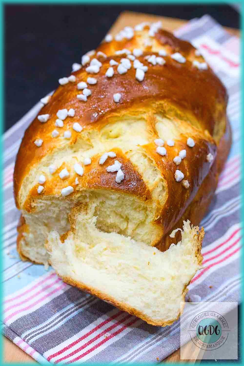 Brioche moelleuse et filante