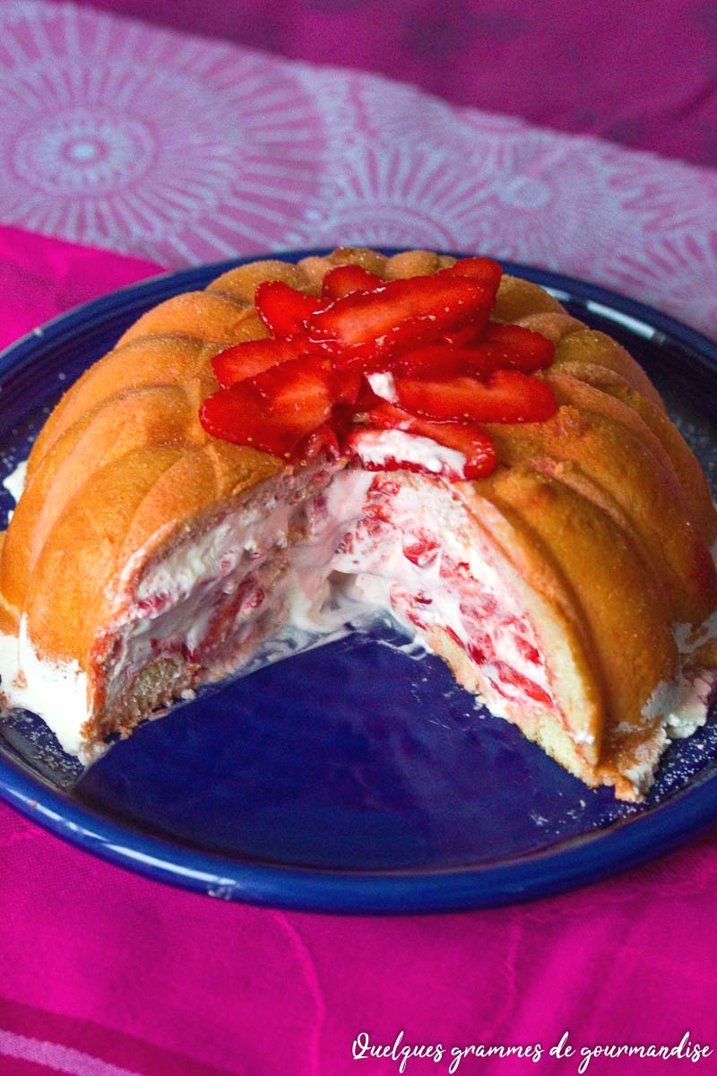 Charlotte aux fraises
