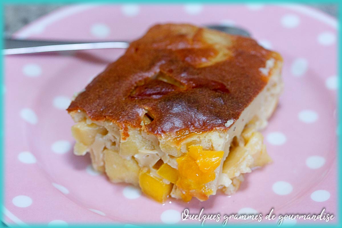 recette de clafoutis pomme mangue