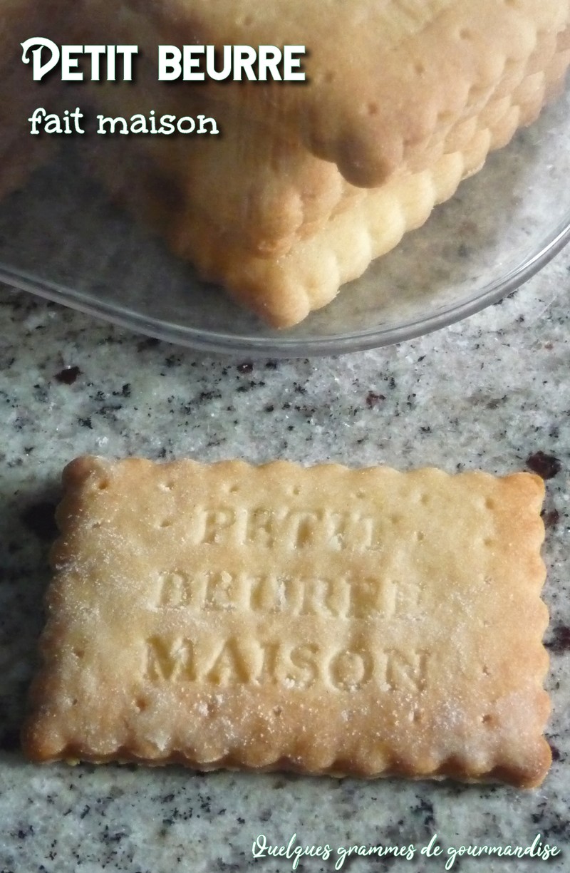 Petits-beurre fait maison