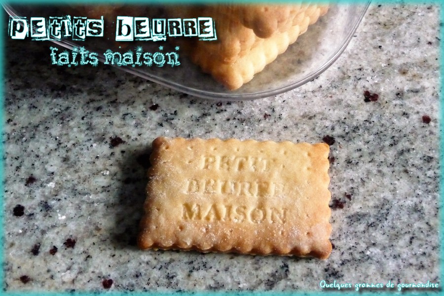 Petits-beurre maison