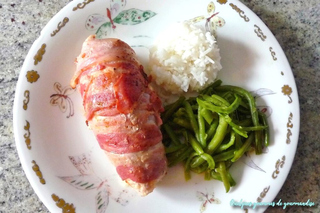 Roulade de dinde au chèvre