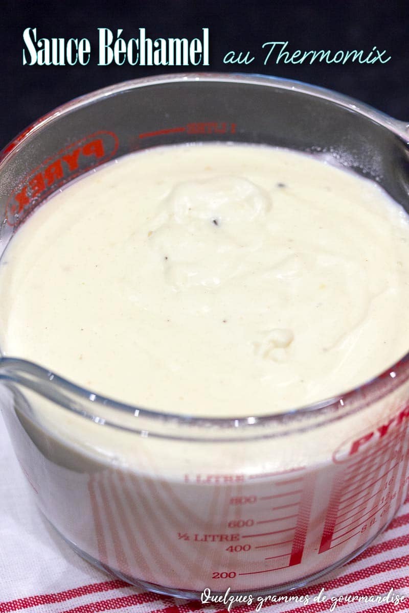 Sauce Béchamel au Thermomix
