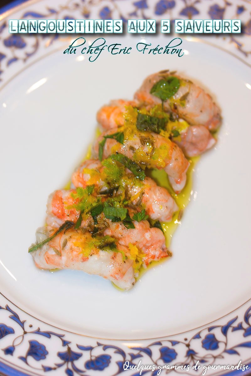 Langoustines aux 5 saveurs