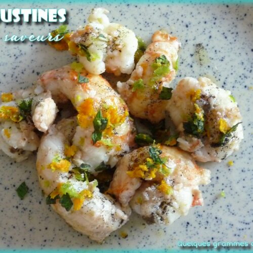 langoustines aux 5 saveurs