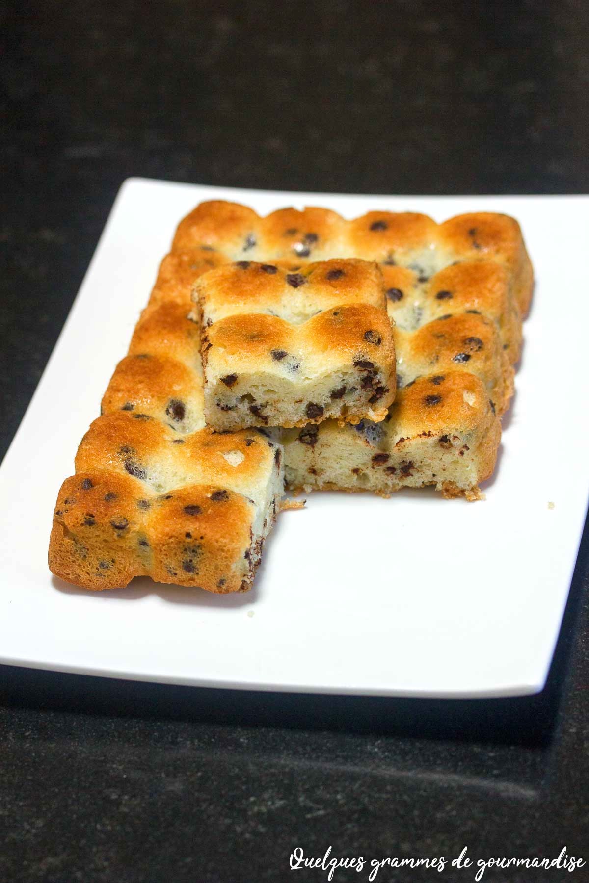 Moelleux aux pépites de chocolat