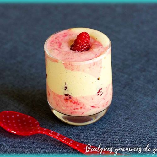 recette de mousse framboise mascarpone