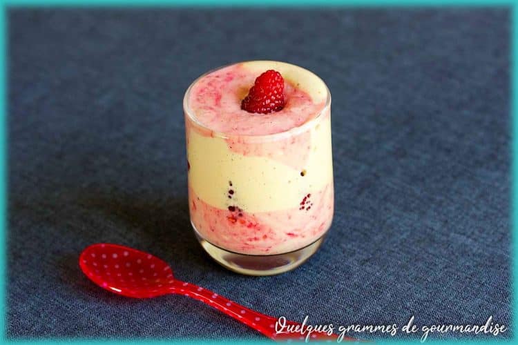 recette de mousse framboise mascarpone