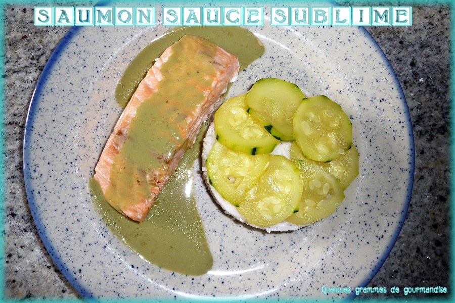 saumon sauce sublime