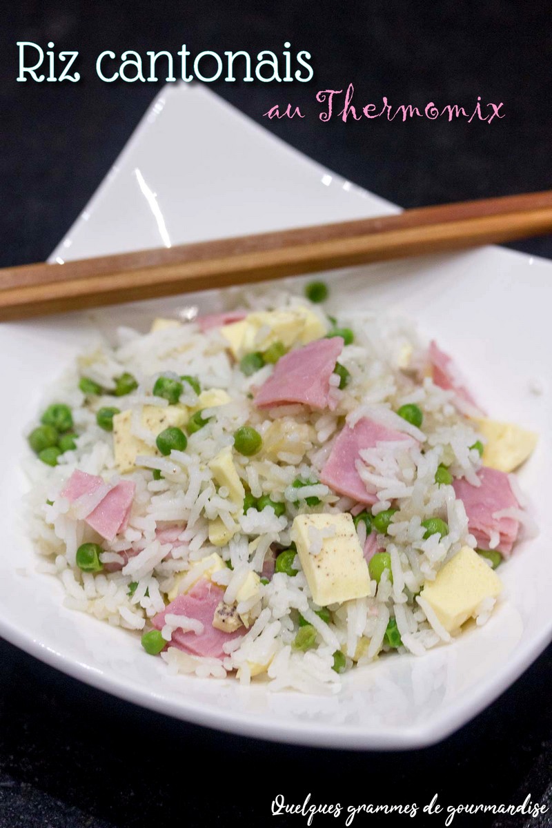 Riz cantonais au Thermomix