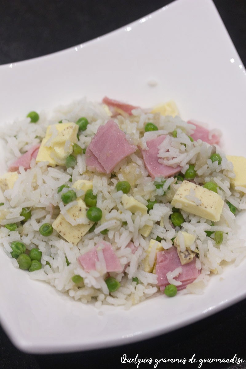 Riz cantonais au Thermomix