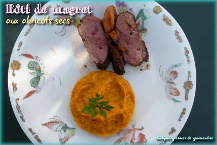 rôti de magrets aux abricots secs