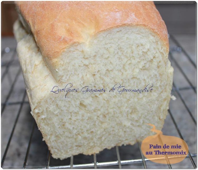 entame de pain de mie au Thermomix