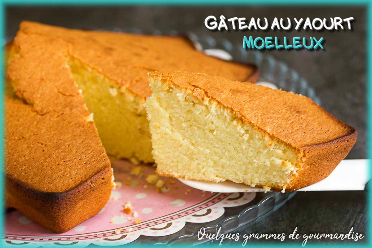 Gâteau au yaourt moelleux
