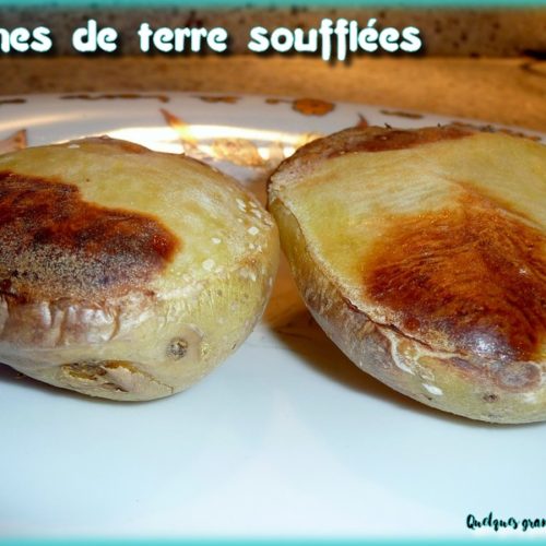 pommes de terre soufflées