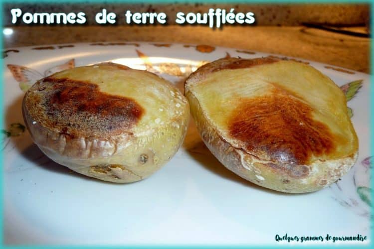 pommes de terre soufflées