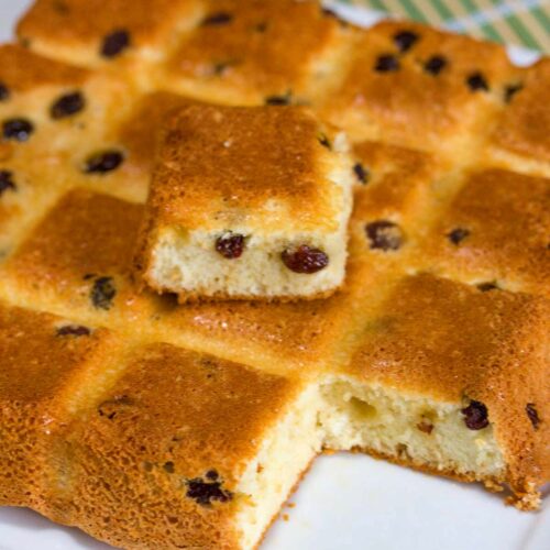 Gâteau lorrain rhum raisin