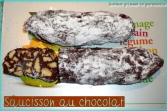 saucisson au chocolat