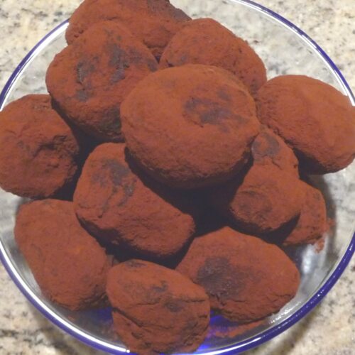 Truffes au chocolat