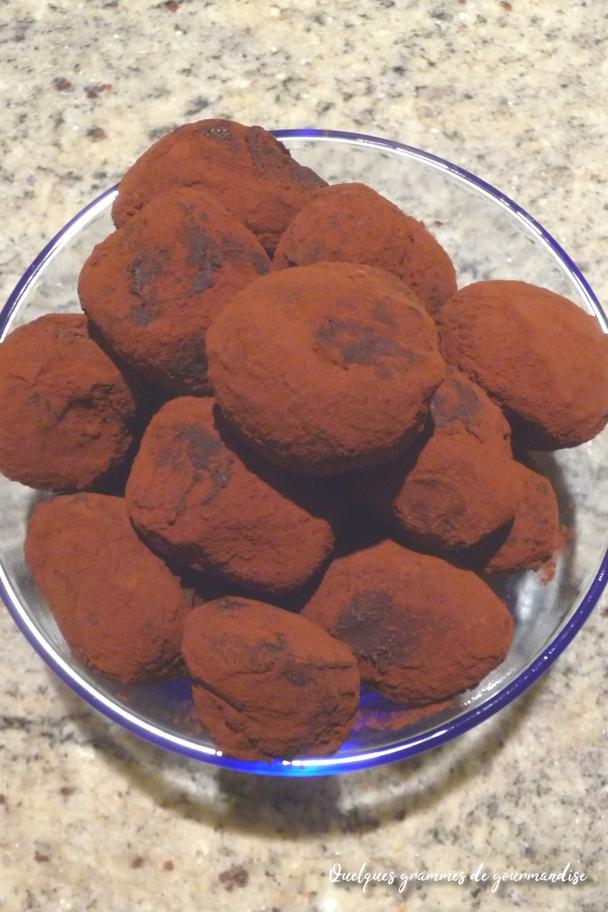 Truffes au chocolat