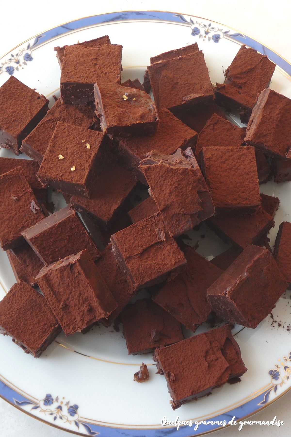 Douceurs au chocolat rhum-raisin