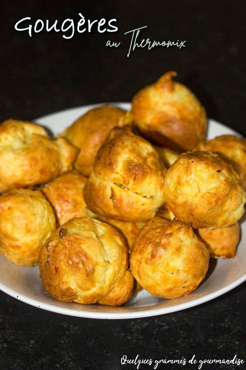 Gougères au Thermomix