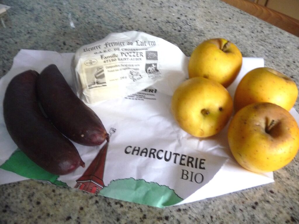 Boudin aux pommes