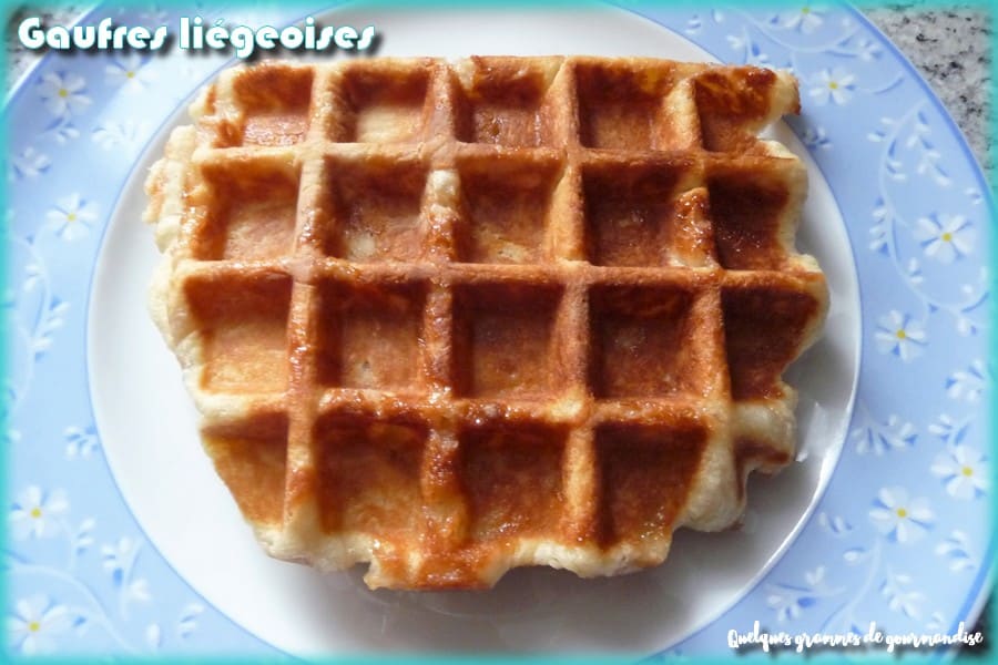 gaufres liégeoises