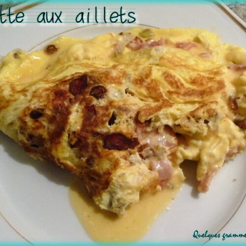 omelette aux aillets