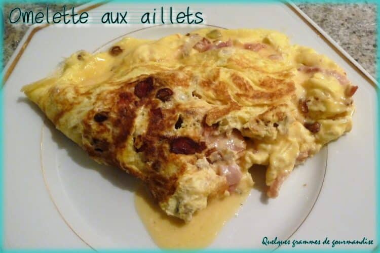 omelette aux aillets