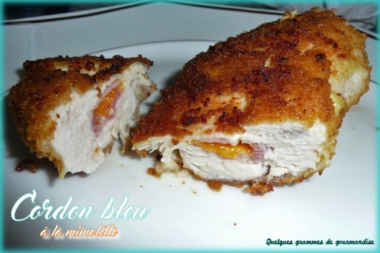 cordon bleu à la mimolette