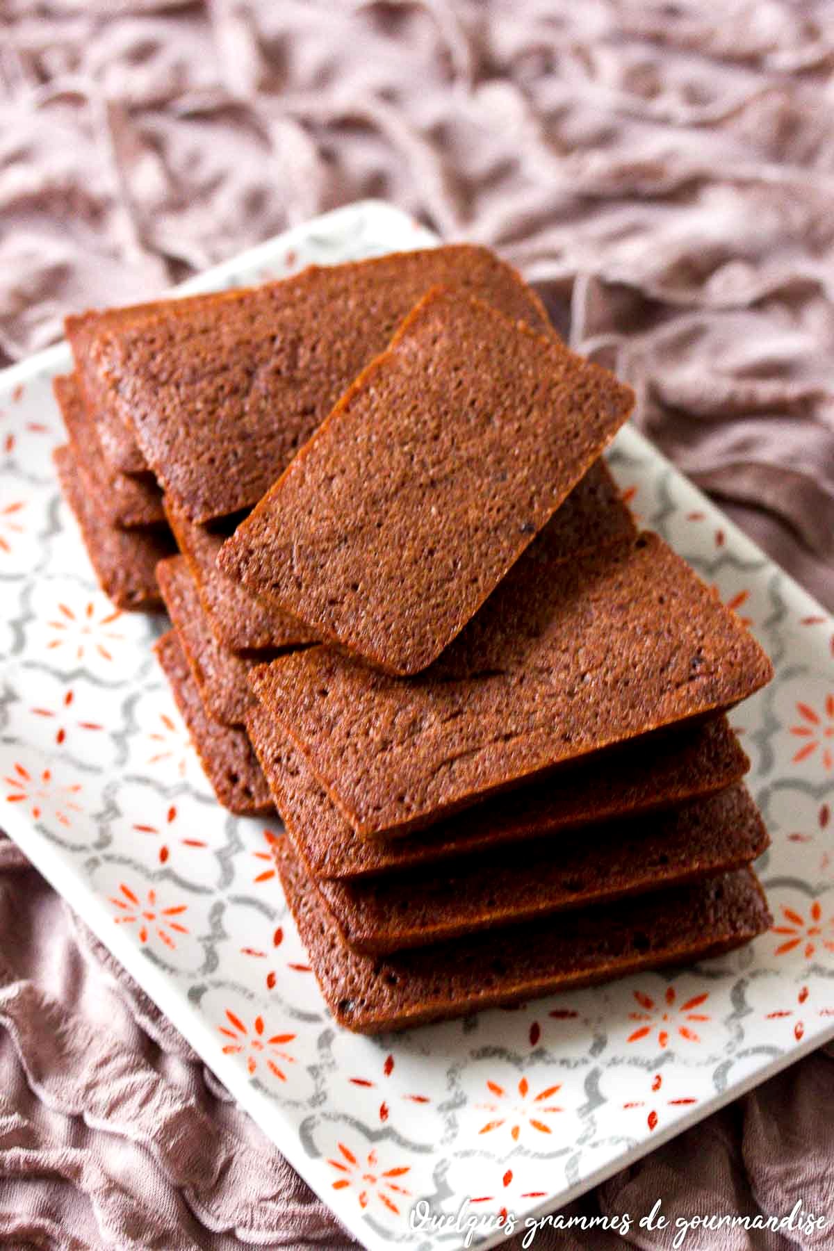 Financiers au cacao