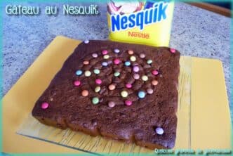 gâteau au Nesquik