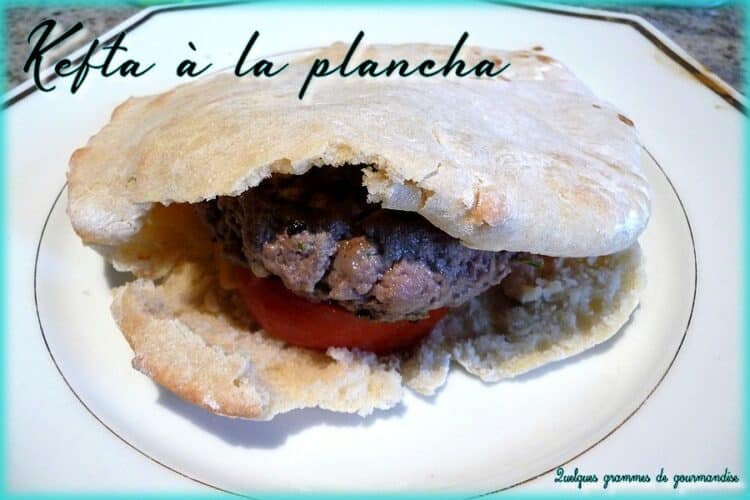 kefta à la plancha