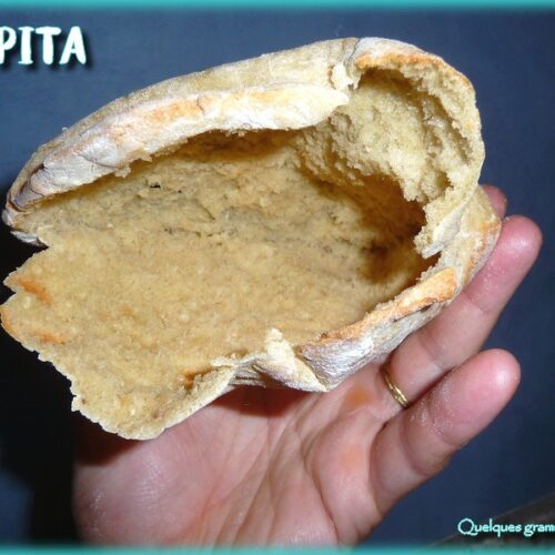 pain pita ouvert