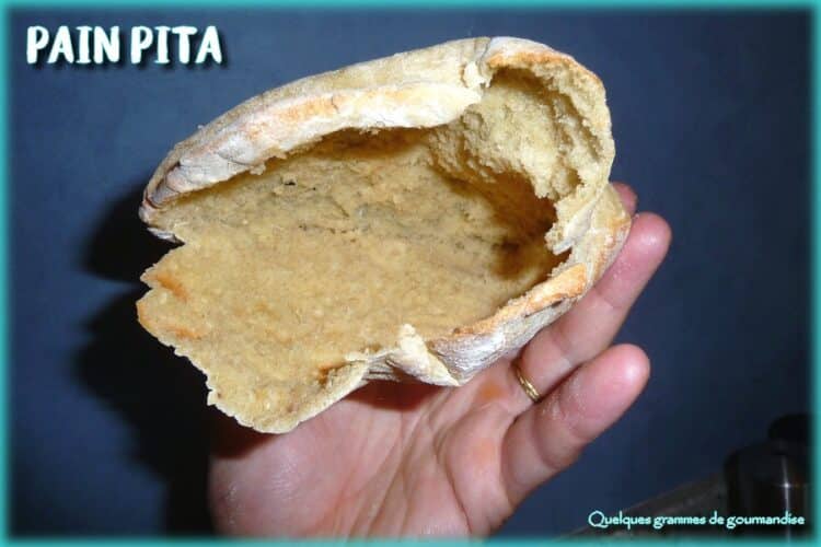 pain pita ouvert