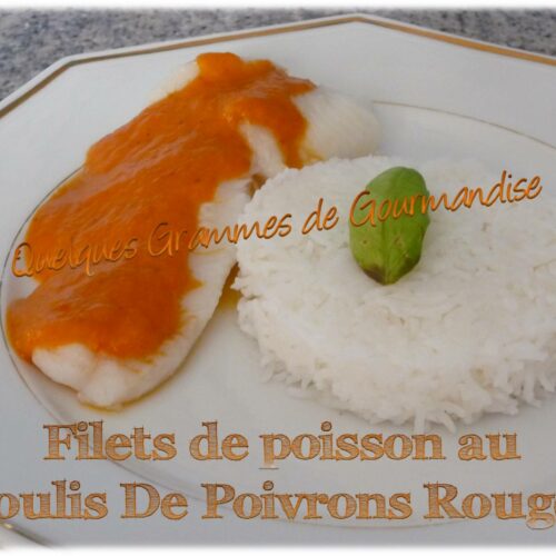 coulis de poivrons rouges