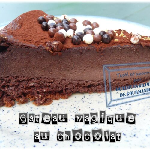 gâteau magique au chocolat