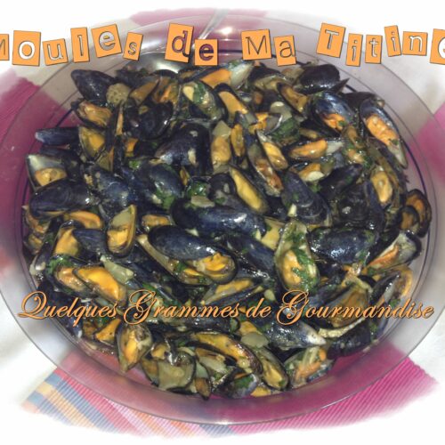 Moule au vinaigre de noix de ma Titine