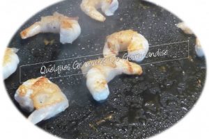 Crevettes au lard de Colonnata