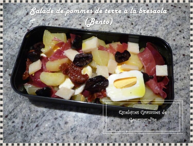 salade de pommes de terre à la bresaole
