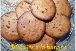 biscuits à la banane