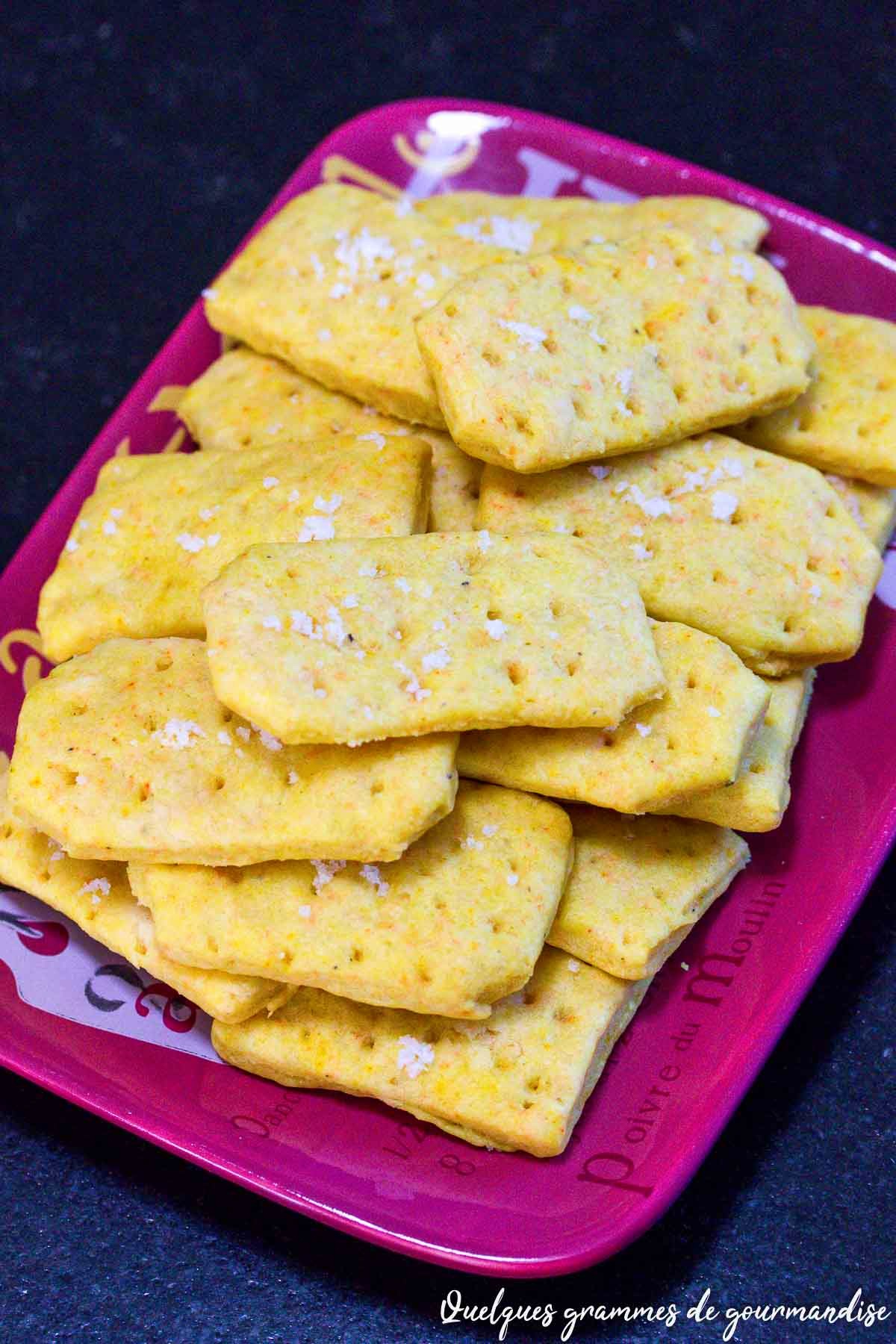 Crackers façon Tuc