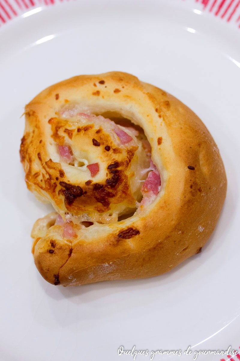Escargots briochés salés