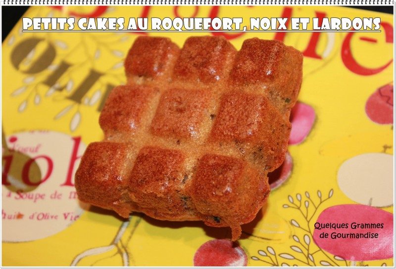 Cake Roquefort Noix Lardons 