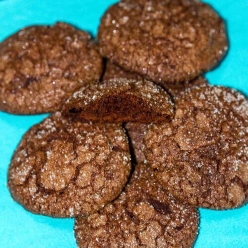 Biscuits craquelés au chocolat de Martha Stewart