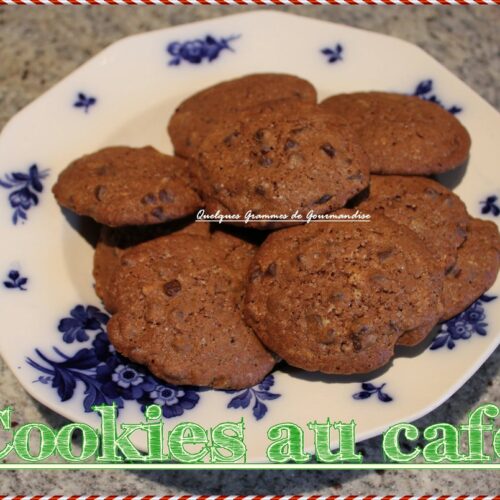cookies au café